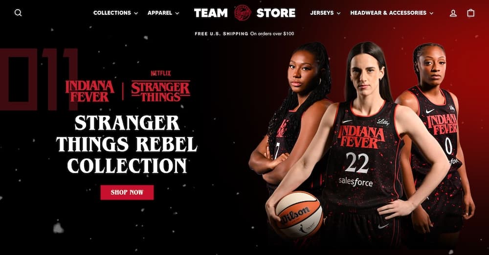Fever Team Store Stranger Things Takeover
